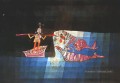 Scène de bataille de l’opéra fantastique comique Paul Klee